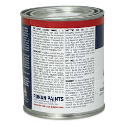 Ronan One Stroke Lettering Enamel - Rubine Red, Pint (Back)