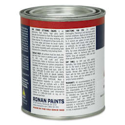 Ronan One Stroke Lettering Enamel - Purple, Pint (Back)