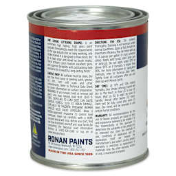 Ronan One Stroke Lettering Enamel - Violet, Pint (Back)