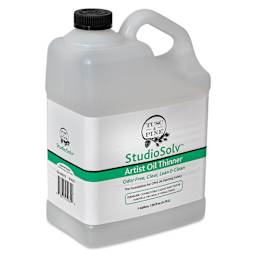 Tusc & Pine StudioSolv Artist Oil Thinning Medium - 128 fl oz, front of jug