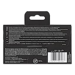 Staedtler Pigment Arts Brush Pens - Reds and Pinks, Set of 6, back of the packaging