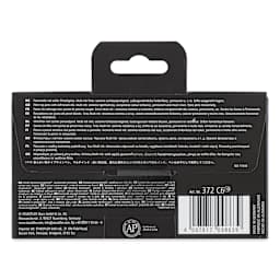 Staedtler Pigment Arts Soft Brush Pens - Grey Colors, Set of 6, back of the packaging