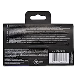 Staedtler Pigment Arts Brush Pens - Basic Colors, Set of 6, back of the packaging