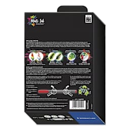 Staedtler Pigment Arts Brush Pens - Assorted Colors, Set of 60, back of the packaging