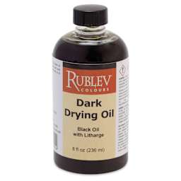Rublev Dark Drying Oil Medium - 8 oz