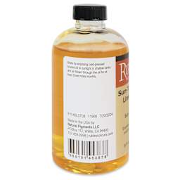 Rublev Sun-Thickened Linseed Oil - 236 ml back