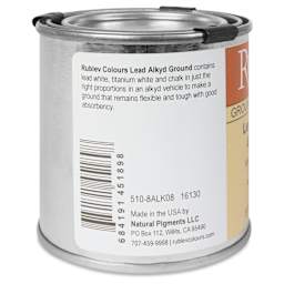 Rublev Lead Alkyd Ground - 236 ml back