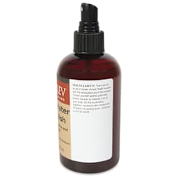 Rublev Lac Water Varnish - 236 ml side view