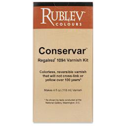 Rublev Regalrez 1094 Varnish Kit - 118 ml front of package