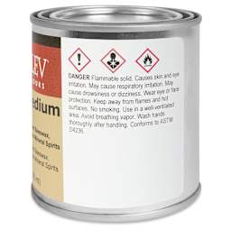 Rublev Wax Medium - 236 ml side view