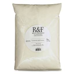 R&F Encaustic Beeswax - White, 5 lb Bag