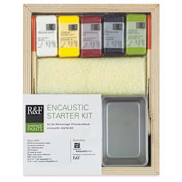 R&F Encaustic Paint - Starter Kit in package