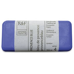 R&F Encaustic Paint Block - Provence Blue, 104 ml, Block