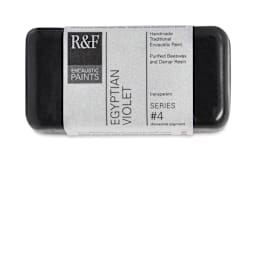 R&F Encaustic Paint Block - Egyptian Violet, 40 ml block