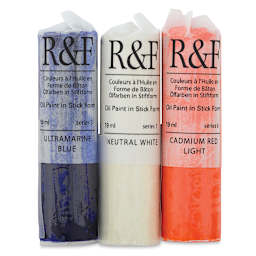 R&F Pigment Sticks - Trial Set 1 in paper wrapper