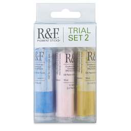 R&F Pigment Sticks - Trial Set 2  Outside of Package