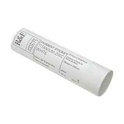 R&F Pigment Stick - Titanium Zinc White, 100 ml stick