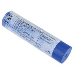 R&F Pigment Stick - Cerulean Blue (Chromium), 100 ml Stick front
