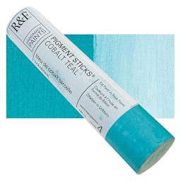 R&F Pigment Stick - Cobalt Teal, 188 ml stick and swatch