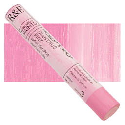 R&F Pigment Stick - Dianthus Pink, 38 ml stick and swatch