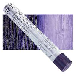 R&F Pigment Stick - Egyptian Violet, 38 ml stick and swatch