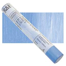 R&F Pigment Stick - King's Blue, 38 ml stick and swatch