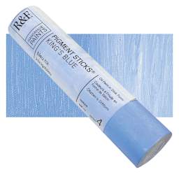 R&F Pigment Stick - King's Blue, 188 ml stick and swatch