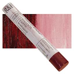 R&F Pigment Stick - Magenta Earth, 38 ml stick and swatch