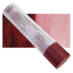 R&F Pigment Stick - Magenta Earth, 188 ml stick and swatch