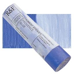 R&F Pigment Stick - Provence Blue, 100 ml stick and swatch