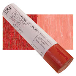 R&F Pigment Stick - Turkey Red, 188 ml stick and swatch