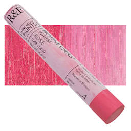R&F Pigment Stick - Warm Rose, 38 ml stick and swatch