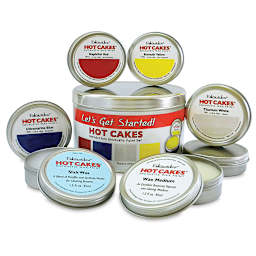 Enkaustikos Hot Cakes Encaustic Paint - Set of 6, Introductory Colors, 45 ml Tins