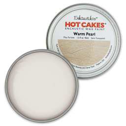 Enkaustikos Hot Cakes Encaustic Paint - Warm Pearl, 45 ml Tin