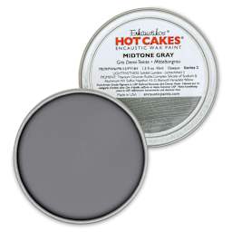 Enkaustikos Hot Cakes Encaustic Paints - Midtone Gray, 45 ml tin