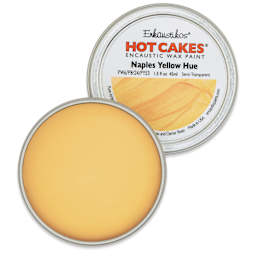 Enkaustikos Hot Cakes Encaustic Paint - Naples Yellow Hue, 45 ml tin
