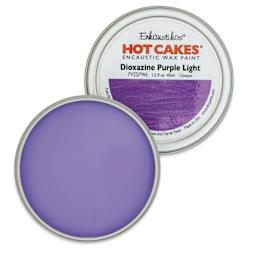 Enkaustikos Hot Cakes Encaustic Paint - Dioxazine Purple Light, 45 ml tin