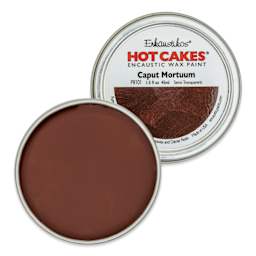 Enkaustikos Hot Cakes Encaustic Paint - Caput Mortuum, 45 ml tin