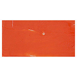 Enkaustikos Hot Cakes Encaustic Wax Paint - Anthraquinone Orange swatch