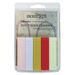 Enkaustikos Hot Sticks Encaustic Paints - Set of 5, Patricia Seggebruch Southern Charm, 13 ml stick front of package