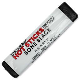 Enkaustikos Hot Sticks Encaustic Paints - Bone Black, 13 ml stick