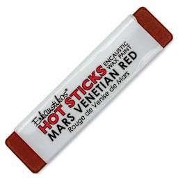 Enkaustikos Hot Sticks Encaustic Paint - Mars Venetian Red, 13 ml Stick