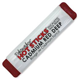 Enkaustikos Hot Sticks Encaustic Paint - Cadmium Red Deep, 13 ml Stick