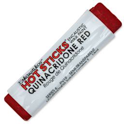 Enkaustikos Hot Sticks Encaustic Paint - Quinacridone Red, 13 ml Stick