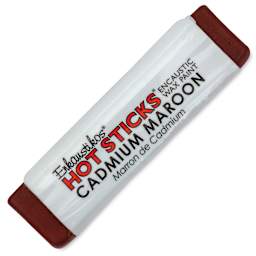 Enkaustikos Hot Sticks Encaustic Paint - Cadmium Maroon, 13 ml Stick