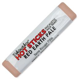 Enkaustikos Hot Sticks Encaustic Paints - Red Earth Pale, 13 ml stick