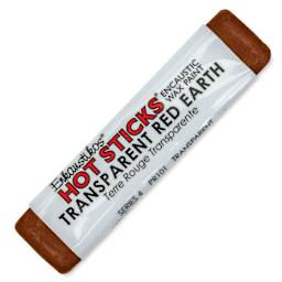 Enkaustikos Hot Sticks Encaustic Paints - Transparent Earth Read, 13 ml stick