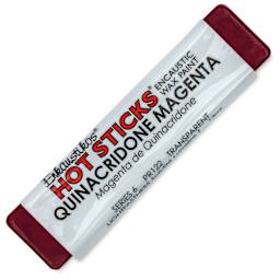 Enkaustikos Hot Sticks Encaustic Paints - Quinacridone Magenta, 13 ml stick