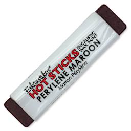 Enkaustikos Hot Sticks Encaustic Paints - Perylene Maroon, 13 ml stick