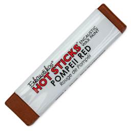 Enkaustikos Hot Sticks Encaustic Paints - Pompeii Red, 13 ml stick